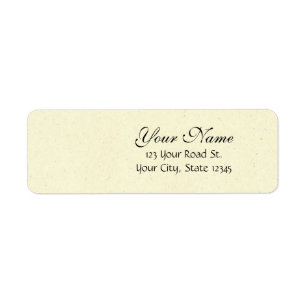 Customisable Wedding Invitation Sets Return Address Label