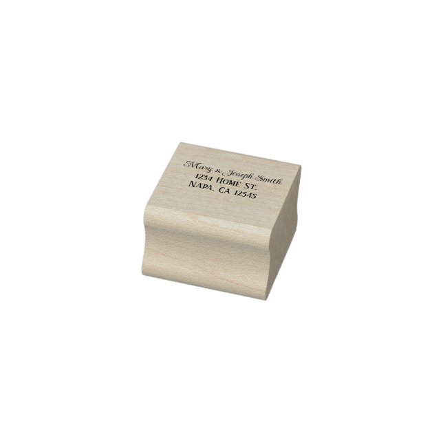 Customisable Wedding Invitations Thank You  Rubber Stamp (Stamp)