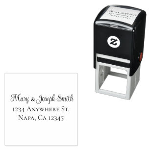 Customisable Wedding Invitations Thank You  Self-inking Stamp