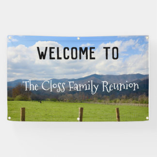 Customisable Welcome  Banner