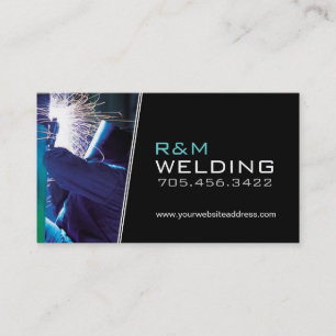 Customisable Welding Business Cards