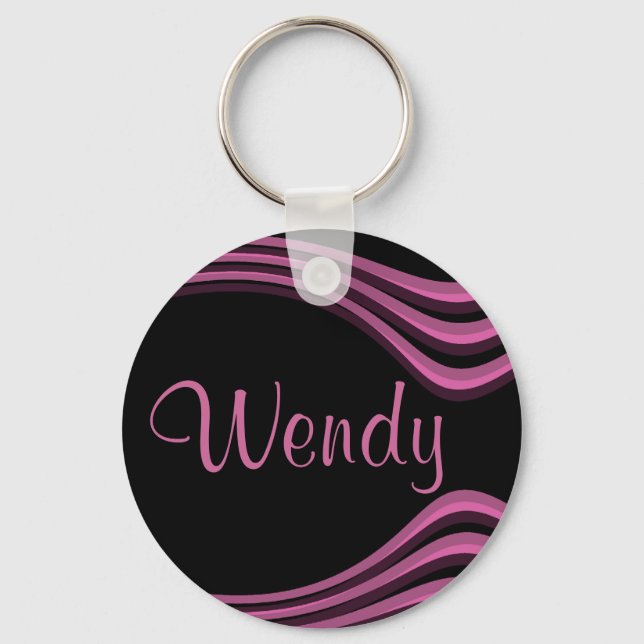 Customisable Wendy Key Ring (Front)