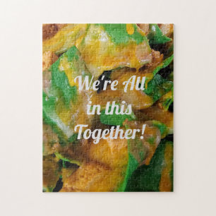 Customisable "We're All in this Together!" Jigsaw Puzzle