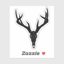 Customisable White-Tailed Deer Skull