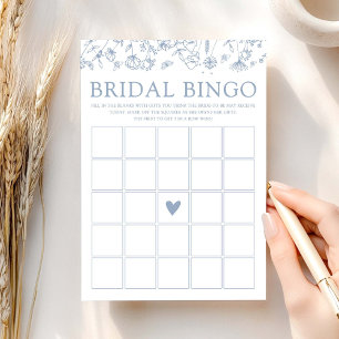 Customisable Wildflowers Bingo Game Card