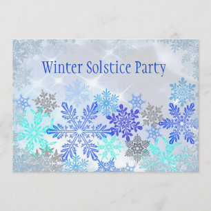 Customisable Winter Solstice Party Invitation