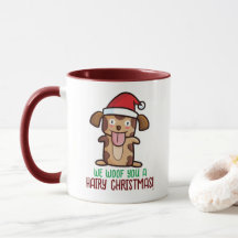 Customisable Wish you Hairy Christmas