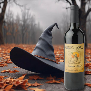 Customisable Witch's Brew  Label Set