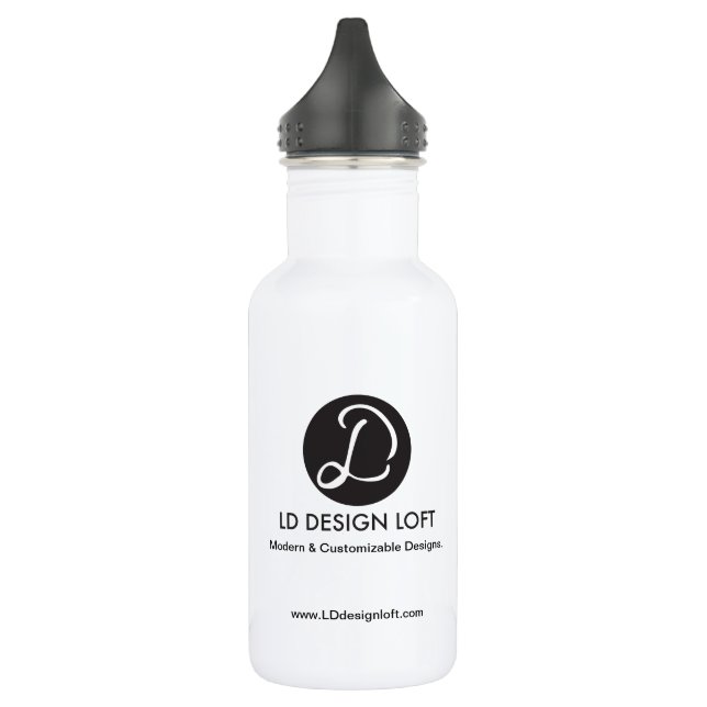 Customisable with Your Logo here, Promotion 532 Ml Water Bottle (Left)