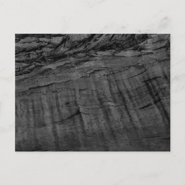 Customisable Wood Grain Postcard (Front)