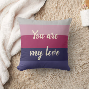 Customisable Words Cushion