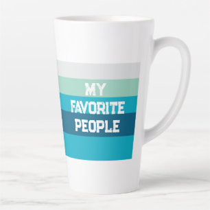 Customisable Words Latte Mug