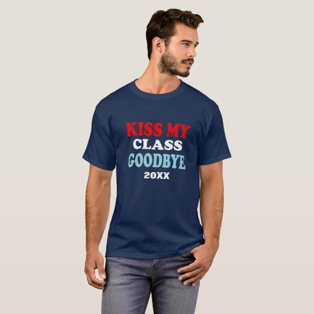 Customisable year Funny Graduation T-Shirt (Front Full)
