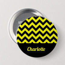 Customisable yellow and black chevron pattern