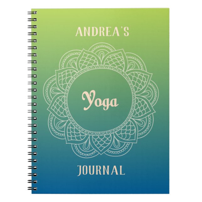 Customisable Yoga Journal (Front)
