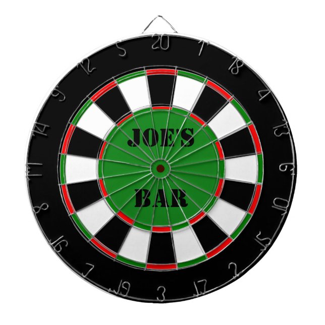 Customisable Your Bar Traditional Dart Board (Front)