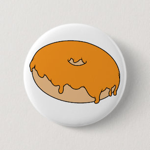 Customisable Your Favourite Doughnut 6 Cm Round Badge