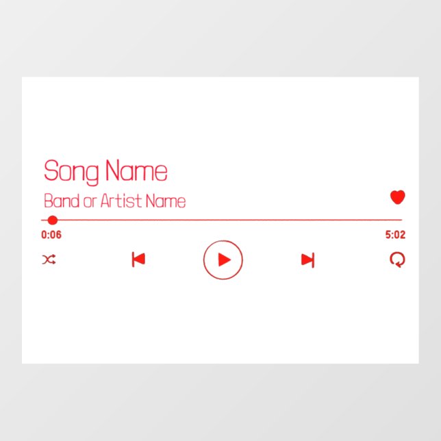 Customisable Your Favourite Music (Sheet)