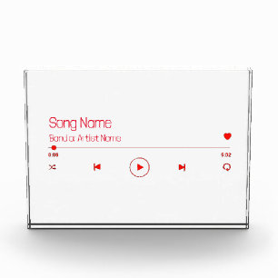Customisable Your Favourite Music Photo Block
