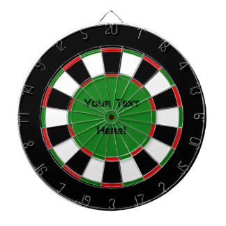 Customisable Your Text Here Traditional Dart Board