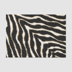 Customisable Zebra Print Tissue Paper