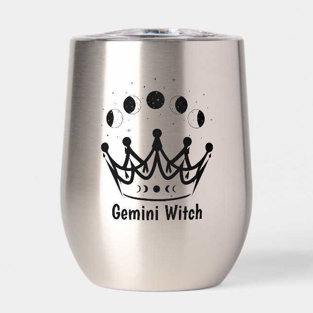 Customisable Zodiac Birthday Gemini Witch Magical (Front)