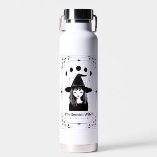 Customisable Zodiac Tarot Celestial Astrology Gift Water Bottle