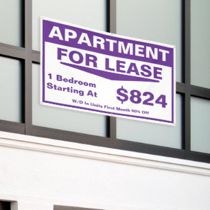 Customise 1 2 3 Bedroom Apartments For Lease Banner
