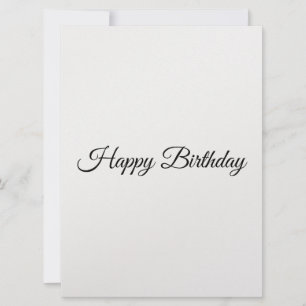 Customise a birthday card