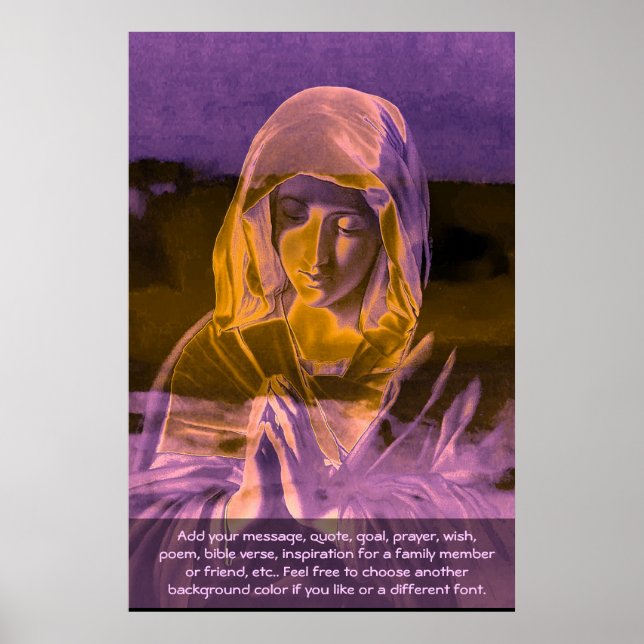 Customise a Poster (Front)