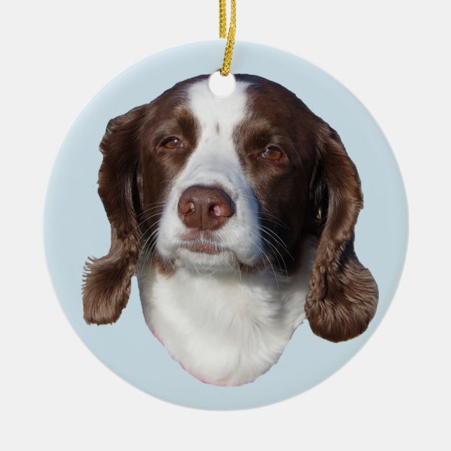 Customise-able dog ornament (Front)