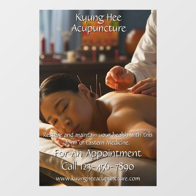 Customise Acupuncture Therapy Clinic (Sheet)