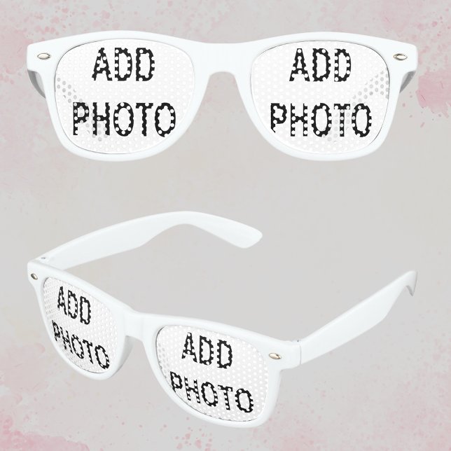 Customise Add Name Photo or Artwork Retro Sunglasses (Customize Add Name Photo or Artwork Retro Sunglasses)