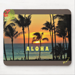 Customise Aloha - Maui Mouse Pad