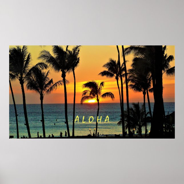 Customise Aloha - Maui Poster (Front)