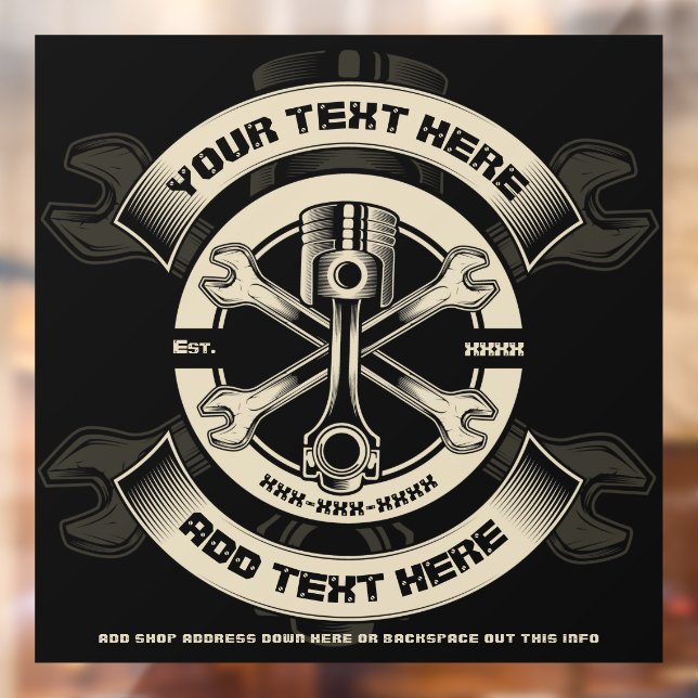 Customise Auto Moto Repair Shop Business (Sheet 2)