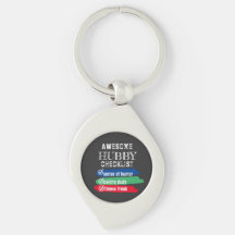 Customise Awesome Hubby Checklist Valentines