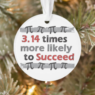Customise Back - Pi Success Ornament