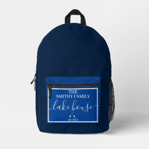 Customise Backpack - Lake House Blue