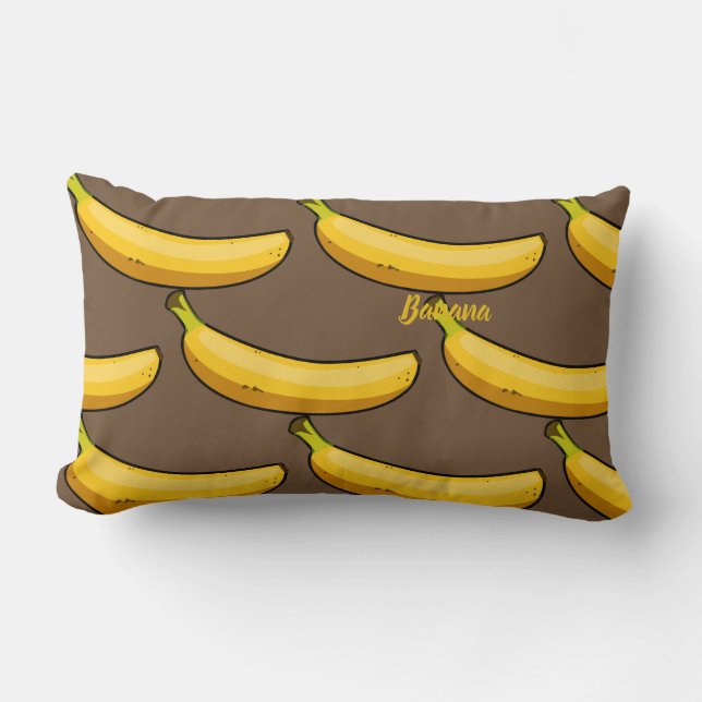 Customise Banana Lumbar Cushion (Front)