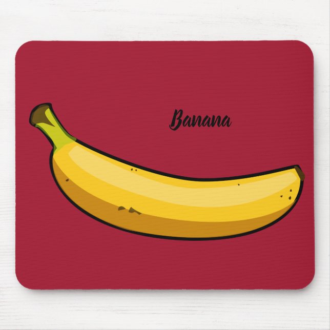 Customise Banana Mouse Pad (Front)