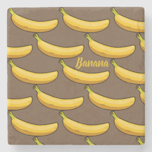 Customise Banana Stone Coaster