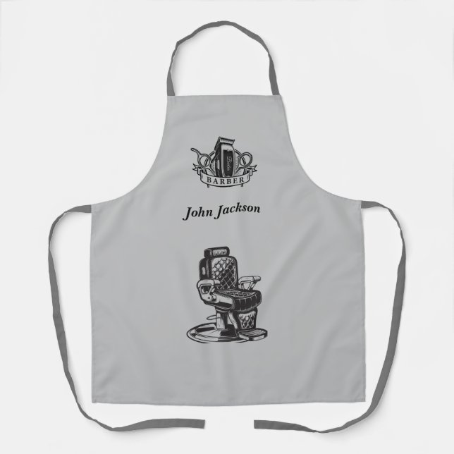 Customise Barber Apron (Front)