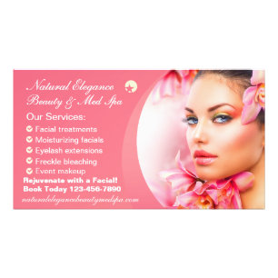 Customise Beauty Treatment Med Spa Pink Large Photo Print