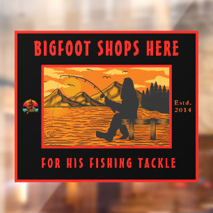 Customise Bigfoot Fishing Tackle Shop Logo