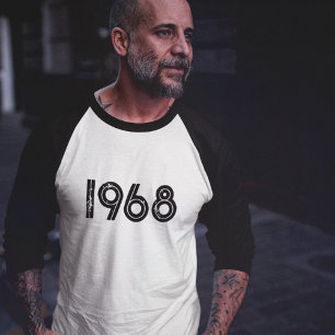 Customise Birth Year Classic Vintage Grunge T-Shirt