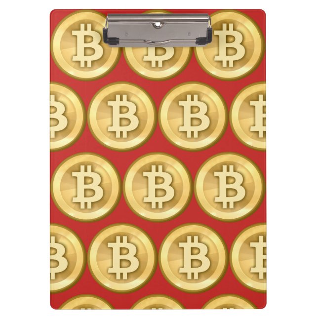 Customise Bitcoins Clipboard (Front)