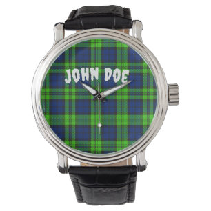Customise Blackwatch Plaid Tartan Watch