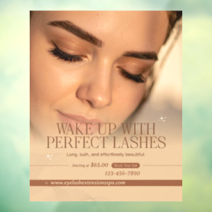 Customise Brown Gold Elegant Beauty Eyelash Extens