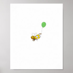 Customise Bumble bee Birthday Poster